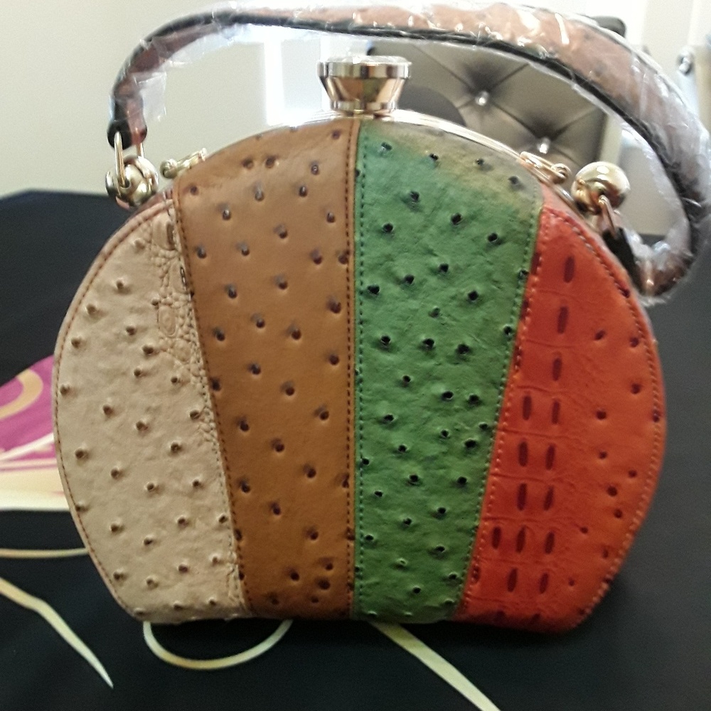 Round Colorful Fall Handbags